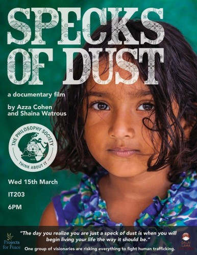 Specks of Dust NUIG screening poster